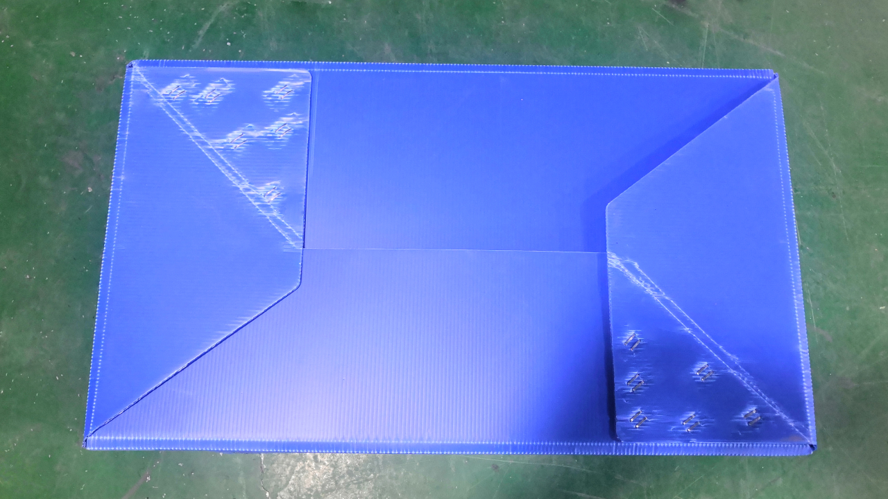 中空板周转箱 可折叠堆叠